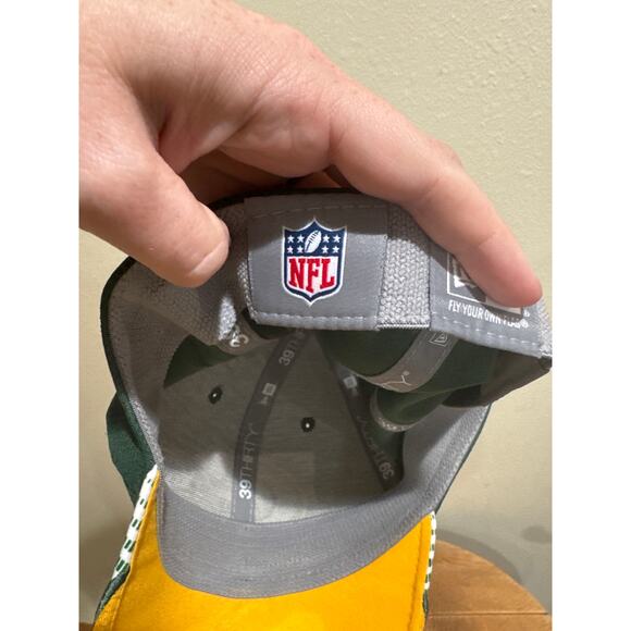 Mens Green Bay Packers NFL NEW ERA 39Thirty Fitted Hat Cap Medium-large - Picture 7 of 7